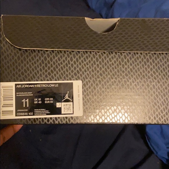 Jordan 11 Snakeskin NAVY - Picture 5 of 6